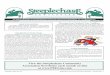STEEPLECHASE… · other. Let’s keep Steeplechase safe! Editor’s note: for repeat traffic problems, call the Sheriff’s Traffic Initiative line at 281-290-2100. Extra patrols