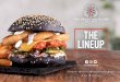 LINEUP - The Sporting Globe · crispy onion rings & ranch sauce THE VEGAN VG 24.9 Plant protein beef style burger with vegan cheddar, lettuce, tomato, pickles, tomato sauce & mustard