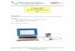 ProComSol COM-PC Data Sheet COM-PC Da… · Dimensions 2.75” x 2.0” x 0.8” (70mm x 51mm x 20mm) Total Unit Weight 3 oz (85 g) HART Cable Length 4’ (1.2 m) HART Cable Connectors