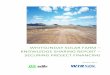 Whitsunday Solar Farm – Knowledge Sharing report ... · Whitsunday Solar Farm – Knowledge Sharing report – Securing Project financing Page 7 of 14. • WSF entered into a 20-year