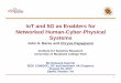 IoT and 5G as Enablers for Networked Human-Cyber-Physical ... · IoT and 5G as Enablers for Networked Human-Cyber-Physical Systems John S. Baras and Chrysa Papagianni Institute for