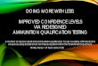 DOING MORE WITH LESS: IMPROVED CONFIDENCE LEVELS VIA ... · DOING MORE WITH LESS: IMPROVED CONFIDENCE LEVELS VIA REDESIGNED AMMUNITION QUALIFICATION TESTING A method to improve small