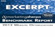 MarketingSherpa - MECLABS Website Optimization Benchm… · 2012 Website Optimization Benchmark Report. Keys to an Effective Optimization Program in Your Organization . Executive