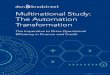 Multinational Study: The Automation Transformation · more important in driving sustainable growth. Organizations driven by data and insights are 39% more likely to report year-over-year