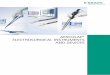 AESCULAP ELECTROSURGICAL INSTRUMENTS AND DEVICES · 2018-12-07 · AND DEVICES. 2 Table of contents Inhaltsverzeichnis Sommaire Indice Contenuto 3 -16 Units and Accessories Geräte