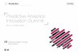 Predictive Analytics Innovation Summitie.theinnovationenterprise.com/eb/PALondonBrochure.pdf · 2017-03-10 · Abigail Lebrecht Principal Analyst USWITCH Multi-Touch Attribution:
