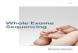 Whole Exome Sequencing - Blueprint Genetics ... Whole Exome Sequencing (WES) for you or your family
