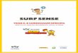 SURF SENSE...SURF SENSE YEAR 5-6 FOLLOW UP ACTIVITY Create a large poster of Surf Lifeguard – students to draw person in correct uniform with all equipment they use. Publish captions