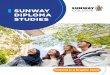 sunway diploma studies - Sunway College · The diploma in Finance (dFin) at Sunway College is designed to develop students’ skills in analysing and planning, with the ability to