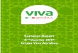 Earnings Report · 2017-11-08 · Short -term liabilities [Loans and borrowings, accounts receivables, wages, taxes to be paid, etc.] Short-term loans and borrowing increased 5.1%