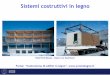 Sistemi costruttivi in legno · 2020-03-20 · Sistemi costruttivi per strutture ad intelaiatura di legno Costruzioni intelaiate in edilizia residenziale 101 IQIOID UNIVERSITÀ DEGLI