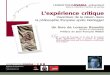 OVADIA présentent Chemins de pensée L’expérience critiquelafautearousseau.hautetfort.com/media/00/01/3600755432.pdf · « Lorenzo Ramella parcourt à son tour ce qu’il nomme