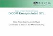Review of WG17 Work Item 1 Output: DICOM Encapsulated STLdicom.nema.org/Dicom/News/November2017/docs/sups/... · just STL: • STL captures geometry as a triangular mesh, but contains