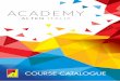 COURSE CATALOGUE - ALTEN Italy · 1.1. PREPARATION FOR PMP CERTIFICATION The course prepares for the PMI certification exams (CAPM/PMP). Project Management Institute certifications