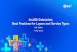 ArcGIS Enterprise: Best Practices for Layers and Service Types · 2019-08-08 · Agenda •Introduction and concepts •Technical foundation •GIS services –concepts •GIS services
