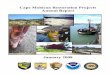 Cape Mohican Restoration Projects Annual Report...Cape Mohican Restoration Projects Annual Report On October 28, 1996, the SS Cape Mohican discharged approximately 96,000 gallons of
