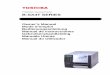 TOSHIBA Thermal Printer B-SX4T SERIESbusiness.toshiba.com/downloads/KB/f1Ulds/10177/B... · Hereby, Toshiba TEC Corporation, declares that this TEC-RFID-EU1 (B-9704-RFID-U1-EU) is