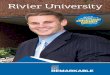 BE REMARKABLE - Rivier University...BE. REMARKABLE. ELIGIBILITY FOR PROMISE FULFILLMENT . BY RIVIER UNIVERSITY • Students must have graduated from Rivier University with a bachelor’s