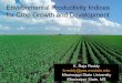 Environmental Productivity Indices for Crop Growth and ... phenology.pdf · Environmental Productivity Indices for Crop Growth and Development Crop Phenology. Cotton Developmental