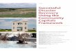Successful Disaster Recovery Using the Photo: University ... · n Cultural capital: no change n Natural capital: reduced soil and forage health, decreases to wildlife habitat, decreases