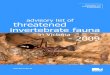 Advisory List of Threatened Invertebrate Fauna 2009 FINAL ... · 3 Introduction Purpose of the List This advisory list of invertebrate taxa that are considered threatened, poorly