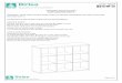 CUBE SHELVING UNIT 9 - AI · 2020-03-30 · ASSEMBLY INSTRUCTIONS CUBE SHELVING UNIT 9 Vendor:S000298 Page 1of 6 IMPORTANT: READ THESE INSTRUCTIONS CAREFULLY BEFORE ASSEMBLING OR