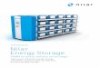 Technical manual Nilar Energy Storage€¦ · industrial energy storage and battery solutions that are safe and environmentally friendly. Solutions are built on modular and flexible