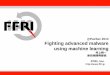 FFRI, Inc....malware goodware I コールが完了した件数 FFRI, Inc. • オンライン機械学習向け分散処理フレームワーク – 分散処理: スケーラブル
