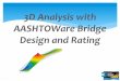 AASHTOWare Bridge Update · 2015-05-19 · 3D Analysis with AASHTOWare Bridge Design and Rating Here’s what you’ll learn in this presentation: 1. Review of finite element modeling