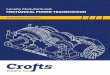 Locally Manufactured MECHANICAL POWER TRANSMISSION · Crofts Gears is renowned for designing and manufacturing reliable mechanical power transmission products for a wide diversity