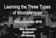 Learning the Three Types - amundsen.commamund.com/talks/2018-10-sacon/2018-10-sacon.pdf · Learning the Three Types of Microservices Mike Amundsen @mamund API Academy SACon London