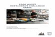 FOOD WASTE RESTAURANT CHALLENGE GUIDE · 2020-01-17 · waste, donate surplus food, and recycle food scraps. This guide to implementing a restaurant (or other business) food waste