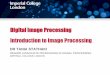 Digital Image Processing Introduction to Image Processingtania/teaching/DIP 2014/DIP... · 2019-10-03 · Logistics of the course • Welcome to the Digital Image Processing course