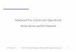 Advanced Pre-checks and Operations Brian Corey and Ed Himwich · Advanced Pre-checks and Operations Brian Corey and Ed Himwich. 2015 May 4-7 8th IVS Technical Operations Workshop,
