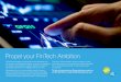 Propel your FinTech Ambition - The Financial …But by integrating blockchain technology, transactions can be cleared instantly, cheaply and more securely, because interactions can