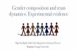 Gender composition and team dynamics: Experimental evidencesodi.org/wp-content/uploads/2018/09/Stoddard-SODI-LightningRound… · dynamics? • Field experiment with a Top-10 undergraduate