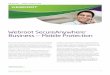 Webroot SecureAnywhere Business — Mobile Protection · Webroot SecureAnywhere ® Business — Mobile Protection Recent studies show that the number of organizations whose employees