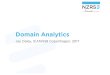 Domain Analytics - ICANN58 Copenhagen...Value for Registrars Domain Analytics ICANN58 10 0% 5% 10% 15% 20% 25% 30% 35% A —Agriculture, forestry, fishing and hunting B —Mining C