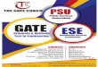 Public Services Undertaking GATE ESE · 2018-02-15 · Public Services Undertaking THE GATE COACH Best IES, GATE, PSU coaching institute Since 1997. COURSES BRANCHES Regular Classroom