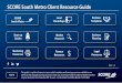 SCORE South Metro Client Resource Guide vers. 1...SCORE South Metro Client Resource Guide Strategizer Overview Tutorial Business Model Canvas Template Lean Startup Changes Everything