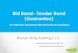 Apply Bid Bond– Bid Bond Guarantee Process