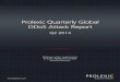 Prolexic Quarterly Global DDoS Attack Report Q2 …...Prolexic Quarterly Global DDoS Attack Report Q2 2014 2 Letter from the editor Prolexic, now part of Akamai, has the world’s