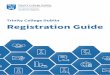 Trinity College Dublin Registration Guide Reg Guide.pdf · Trinity College Dublin, Academic Registry Welcome to the Academic Registry’s guide to completing student registration