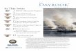 The Daybook - history.navy.mil · 2 3 Volume 16 Issue 2 the DAYBOOK The second of the three ironclads built for Atlantic blockading squadrons, USS Galena, arrived in Hampton Roads