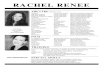 RACHEL RENEERACHEL RENEE THEATRE (Partial List) Oklahoma Laurey (Us)/Ensemble Light Opera Works/Rudy Hogenmiller Saga Ruby (England) Female Lead Singer Morag Productions/Morag Veljkovic
