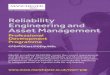 Reliability Engineering and Asset Managementepsassets.manchester.ac.uk/medialand/mace/... · Reliability Engineering and Asset Management (REAM†) PDP The University of Manchester’s