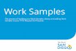 Work Samples - San Diego · 3. Format your work samples according to the restrictions. 4. Once your work samples are ready to upload, in Go Grants, select . Manage Work Samples. on