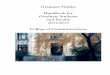 Graduate Studies Handbook for Graduate Students and ... · (3) the defense of the thesis. In most cases satisfactory completion of coursework and thesis requires two years. Summary