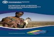 Nutrition and livestock · 2020-04-07 · NUTRITION AND LIVESTOCK. Technical guidance to harness the potential of livestock for improved nutrition of vulnerable . populations in programme