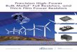 Precision High-Power Bulk Metal® Foil Resistors, and Thick Film … › docs › 66998 › PowertronPO.pdf · 2018-06-26 · Product Overview. Powertron GmbH, a brand of Vishay Precision